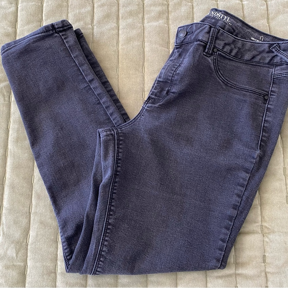 Sound/Style by Beau Dawson NY/LA Black Stretch Jean Size 12